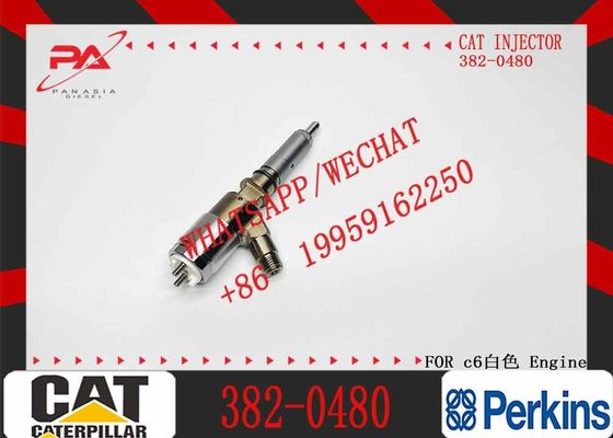 Excavator Parts C6 Diesel Common Rail Fuel Injector 320-0680 2645A709 295-9130 382-0480 282-0490 Fuel Injector for Excavator