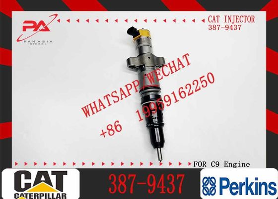 New C9 Injectors 387-9435 387-9437 387-9433 for Caterpillar C9 Injector Diesel Fuel Construction Machinery Parts for Excavator