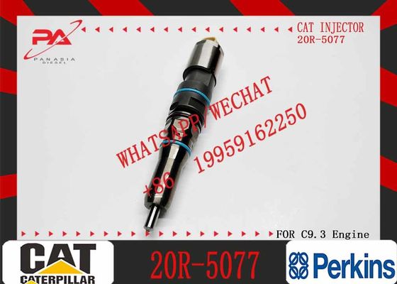 High Pressure New Diesel Fuel Injector 20R5077 4608213 with Common Fuel Line 20R-5077 460-8213 for CAT C9.3 C9 Engine Injector