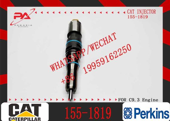 Excavator Parts Common Rail Injector 155-1819138-8756 456-3544 20R-5079 Fuel Injector 4563544 for Caterpillar Engine C9.3