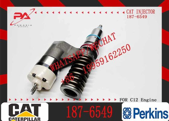 Quality - Tested Fuel Injector 187-6549 153-7923 0R-9595 CAT C12 1537923 0R9595 Common Rail Injector for Caterpillar 3176B Excavator