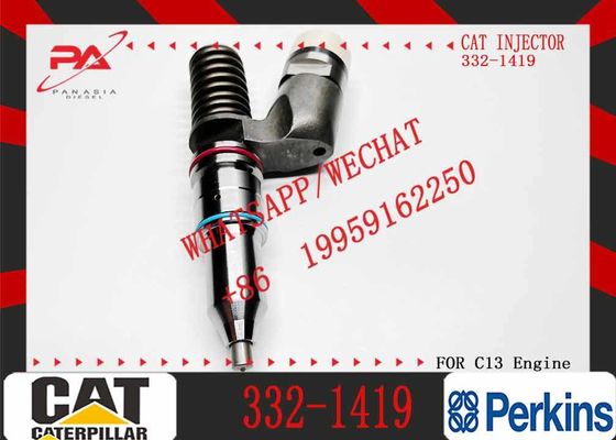 Made-in-China New Diesel Fuel Injector 332-1419 Replacement for CAT C13 Engine 345C 345D Excavator 10R-1305 Injection Valves