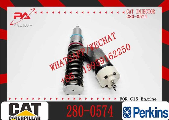 CAT Fuel Injector 280-0574 10R-8989 Common Rail Fuel Injector for Caterpillar Machinery C15 Diesel Engine Parts