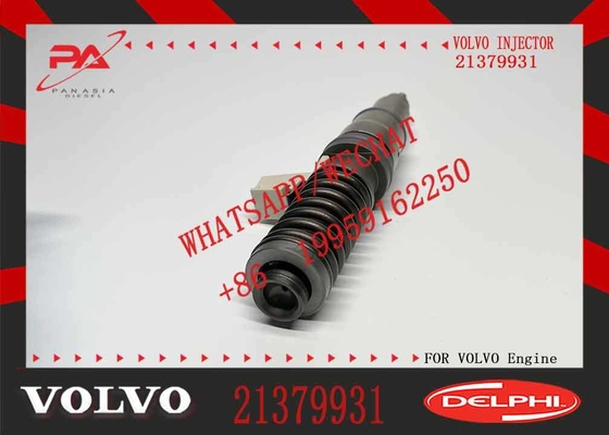 D16 Diesel Engine Parts 20929906 33800-84820 21379931 1677154 Excavator Fuel Injector Assembly