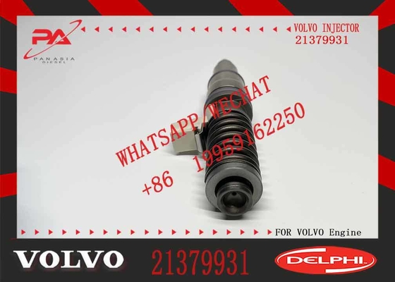 D16 Diesel Engine Parts 20929906 33800-84820 21379931 1677154 Excavator Fuel Injector Assembly