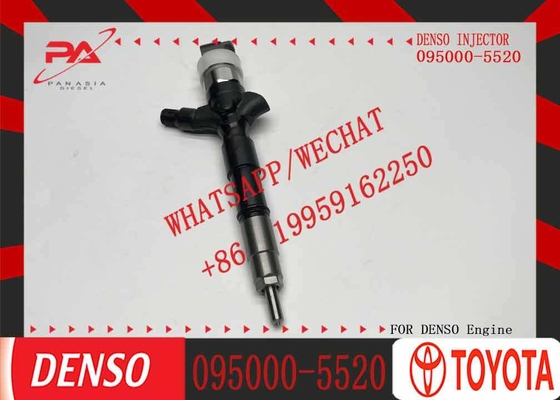 New Common Rail Injector 23670-39276 23670-30100 095000-5520 for 1KD 2KD Diesel Nozzle Assembly High Quality