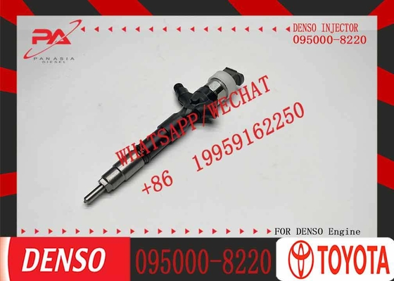 High Quality 2KD Injector 23670-0L020 Common Rail Fuel Injectors 23670-0L050 095000-8220 for Toyota Hilux Hiace 1KD-FTV Engine