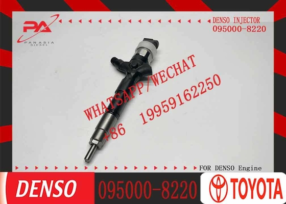 High Quality 2KD Injector 23670-0L020 Common Rail Fuel Injectors 23670-0L050 095000-8220 for Toyota Hilux Hiace 1KD-FTV Engine