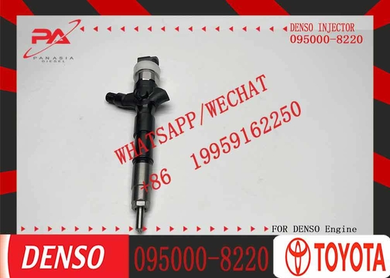 High Quality 2KD Injector 23670-0L020 Common Rail Fuel Injectors 23670-0L050 095000-8220 for Toyota Hilux Hiace 1KD-FTV Engine