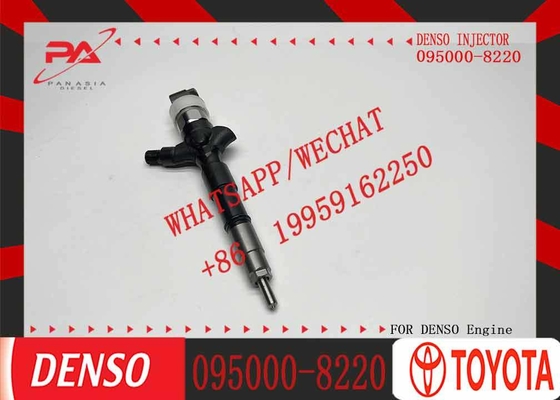 High Quality 2KD Injector 23670-0L020 Common Rail Fuel Injectors 23670-0L050 095000-8220 for Toyota Hilux Hiace 1KD-FTV Engine