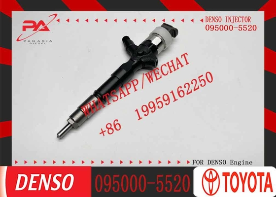 To Yota 23670-0L070 23670-09060 Den so Injector 095000-5520 23670-30300 Diesel Injector Nozzle Assembly Common Rail Fuel