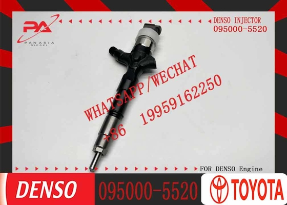 To Yota 23670-0L070 23670-09060 Den so Injector 095000-5520 23670-30300 Diesel Injector Nozzle Assembly Common Rail Fuel