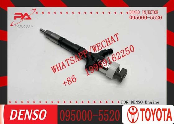 To Yota 23670-0L070 23670-09060 Den so Injector 095000-5520 23670-30300 Diesel Injector Nozzle Assembly Common Rail Fuel