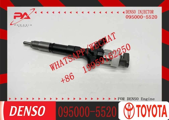 To Yota 23670-0L070 23670-09060 Den so Injector 095000-5520 23670-30300 Diesel Injector Nozzle Assembly Common Rail Fuel