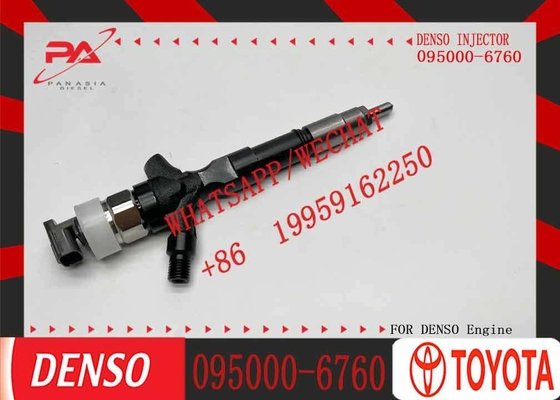 Common Rail Injector 23670-30140 095000-6760 Injector for TOYOTA 1KD-FTV, 2KD-FTV, D-4D, Injector Nozzle 23670-30140 095000-6760