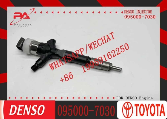 Diesel Fuel Injector 095000-7030 23670-39185 for Toyota 1KD 1KD-FTV 3.0L D-4D 200 Dutro Euro 4 Engine