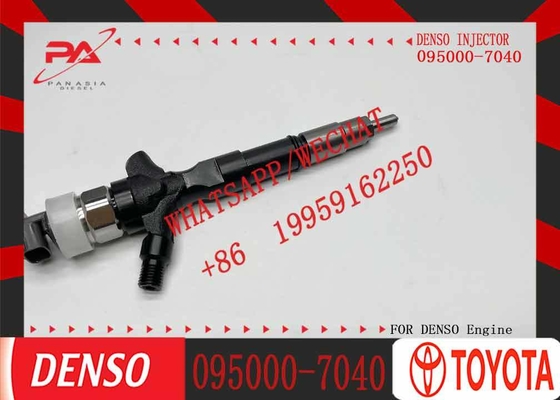 Diesel Fuel Injector 095000-7040 23670-30150 for Toyota 1KD 1KD-FTV 3.0L D-4D 200 Dutro Euro 4 Engine