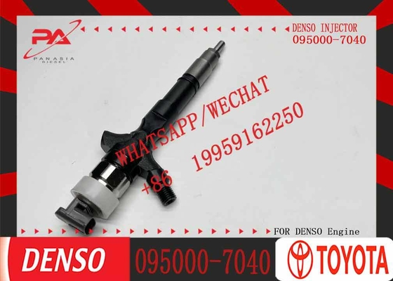 Diesel Fuel Injector 095000-7040 23670-30150 for Toyota 1KD 1KD-FTV 3.0L D-4D 200 Dutro Euro 4 Engine