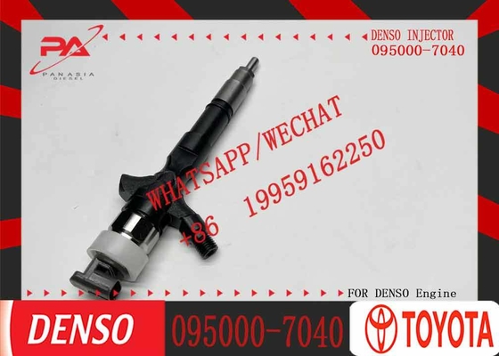 Diesel Fuel Injector 095000-7040 23670-30150 for Toyota 1KD 1KD-FTV 3.0L D-4D 200 Dutro Euro 4 Engine