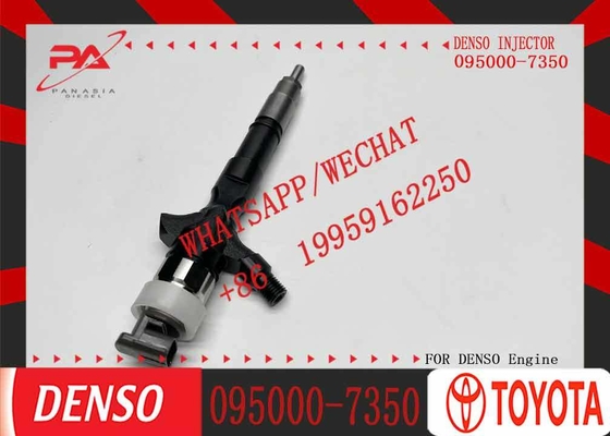 Common Rail Diesel Fuel Injector 095000-7350 for Toyota Land Cruiser Prado 3.0 D 1KD-FTV Engine