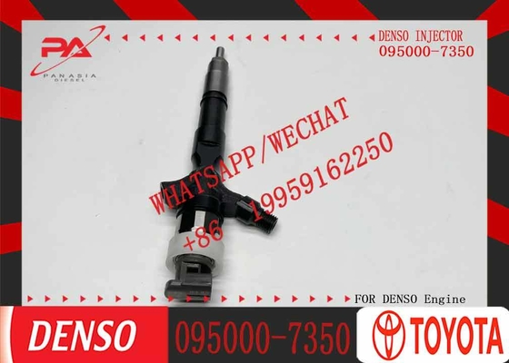 Common Rail Diesel Fuel Injector 095000-7350 for Toyota Land Cruiser Prado 3.0 D 1KD-FTV Engine
