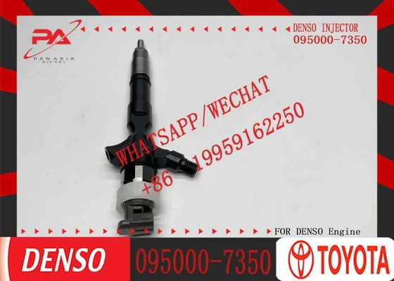 Common Rail Diesel Fuel Injector 095000-7350 for Toyota Land Cruiser Prado 3.0 D 1KD-FTV Engine