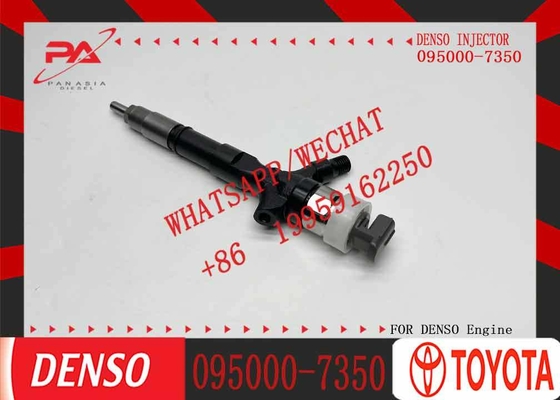 Common Rail Diesel Fuel Injector 095000-7350 for Toyota Land Cruiser Prado 3.0 D 1KD-FTV Engine