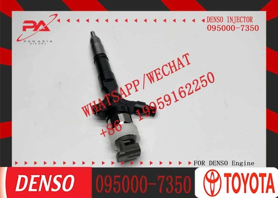 Common Rail Diesel Fuel Injector 095000-7350 for Toyota Land Cruiser Prado 3.0 D 1KD-FTV Engine