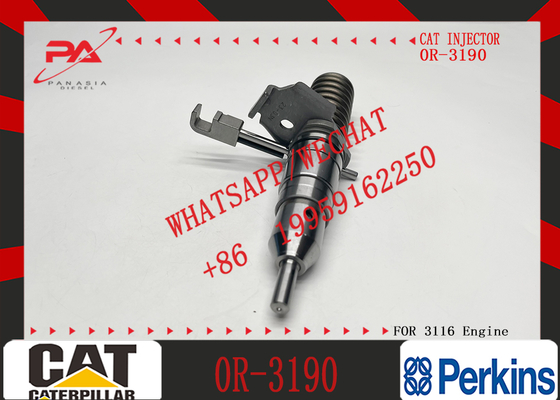 Diesel Fuel Injector 7E-8729 0R-3190 for Caterpillar 3116 Engine