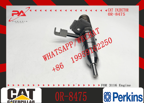 CAT 127-8207 0R-8475 Common Rail Fuel Injector for Caterpillar Machinery 3116 Diesel Engine Parts