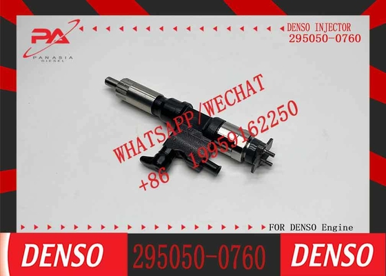 Machinery parts 095000-0760 0950000760 1153004151 295050-0760 Common Rail Fuel Injector for 6SD1  23670-E0510