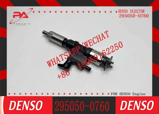 Machinery parts 095000-0760 0950000760 1153004151 295050-0760 Common Rail Fuel Injector for 6SD1  23670-E0510