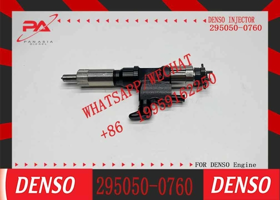Machinery parts 095000-0760 0950000760 1153004151 295050-0760 Common Rail Fuel Injector for 6SD1  23670-E0510