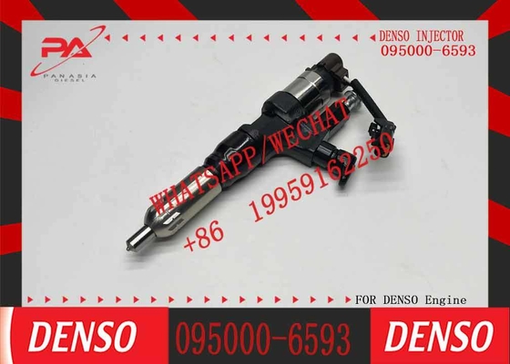 095000-6593 Diesel Common Rail Fuel Injector For J08E Manufacturing Plants And Machinery Repair Shops 095000-6590