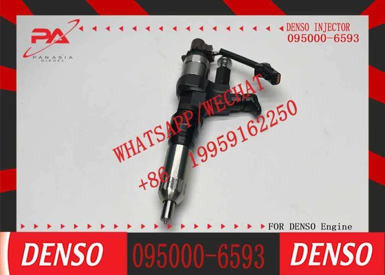 095000-6593 Diesel Common Rail Fuel Injector For J08E Manufacturing Plants And Machinery Repair Shops 095000-6590