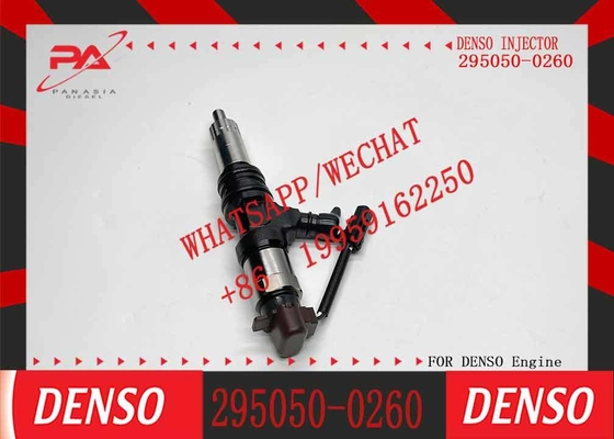 Common Rail 295050-0260 ME306476 Mitsubishi FH / FK / FM6M60T Diesel Engine 2950500260 Fuel Injector 095000-8921
