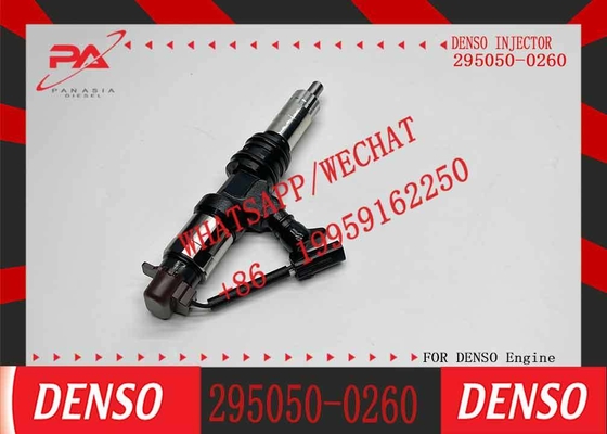 Common Rail 295050-0260 ME306476 Mitsubishi FH / FK / FM6M60T Diesel Engine 2950500260 Fuel Injector 095000-8921