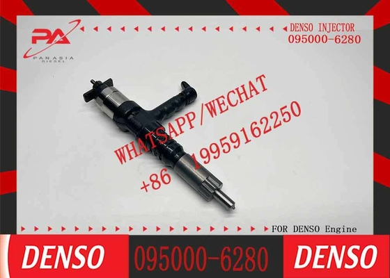 095000-6280 Fuel Injector 0950006280 For Komatsu SAA6D170 PC400-8 WA900-3 730E Diesel Engine