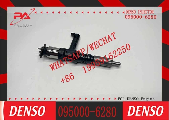 095000-6280 Fuel Injector 0950006280 For Komatsu SAA6D170 PC400-8 WA900-3 730E Diesel Engine