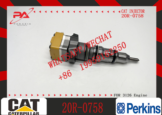 CAT common rail injecto 20R-0758 153-5938 104-3377 is suitable for CAT3126 diesel engine injector assembly