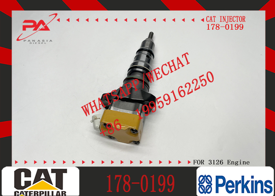 Fuel Injector 177-4754 177-4752 178-0199 for CAT 3126 Diesel Engine Spare Parts Construction Machinery Parts for Excavator