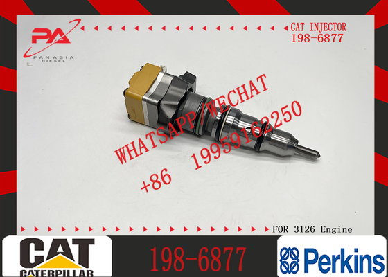 Common Rail Injector 196-4229 198-6605 198-6877 20R-4147 for 3126 Engine 1964229 1986605 1986877