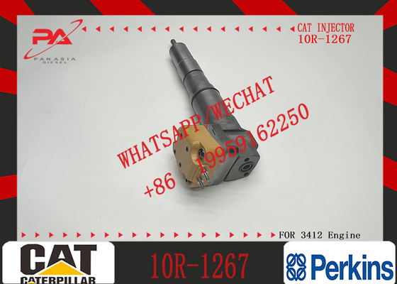 Excavator Engine Parts Fule Injetor 232-1171 10R-1267 232-1183 10R-1266 4CR01974 for 3412E 3408 Fuel Injector