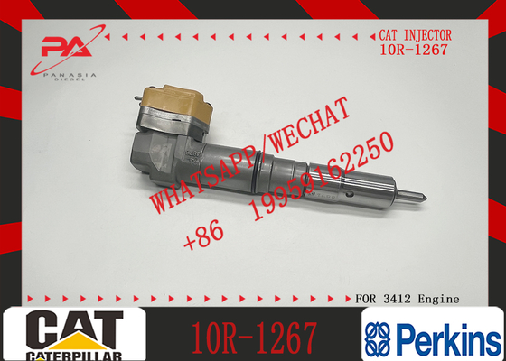 Excavator Engine Parts Fule Injetor 232-1171 10R-1267 232-1183 10R-1266 4CR01974 for 3412E 3408 Fuel Injector