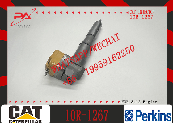 Excavator Engine Parts Fule Injetor 232-1171 10R-1267 232-1183 10R-1266 4CR01974 for 3412E 3408 Fuel Injector