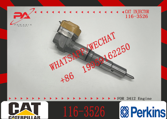 Fuel Injector 10R1266 232-1183 232-1173 232-1168 116-3526 174-7528 174-7526 for 3412 3412E Excavator Spare Parts