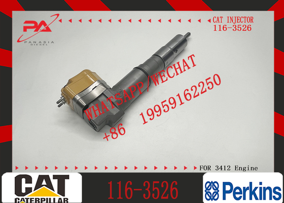 Fuel Injector 10R1266 232-1183 232-1173 232-1168 116-3526 174-7528 174-7526 for 3412 3412E Excavator Spare Parts