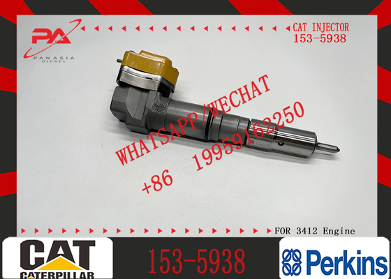 Common Rail Injector Fuel Injecto 174-7526 174-7528 179-6020 153-5938 for 3412 Excavator 3412E/5110B