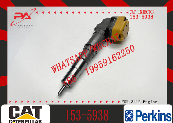 Common Rail Injector Fuel Injecto 174-7526 174-7528 179-6020 153-5938 for 3412 Excavator 3412E/5110B