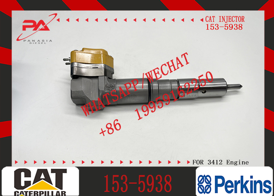 Common Rail Injector Fuel Injecto 174-7526 174-7528 179-6020 153-5938 for 3412 Excavator 3412E/5110B